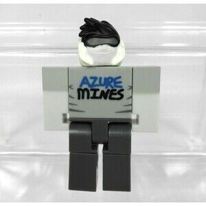 Roblox Series 2 Action Figure Berezaa Grey Azure Mines Toy 3 In Jazwares No Code